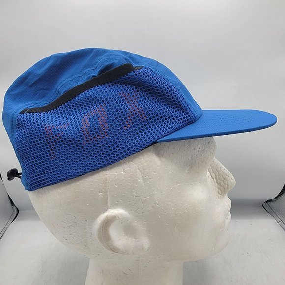 Fox Racing Sample Blue Athletic Hat Outdoors Casual Lightweight Comfort - Picture 4 of 10